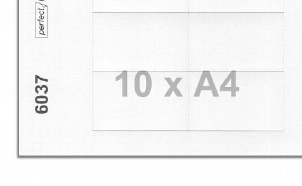 Druckbögen für Namensschild profil 40 compact